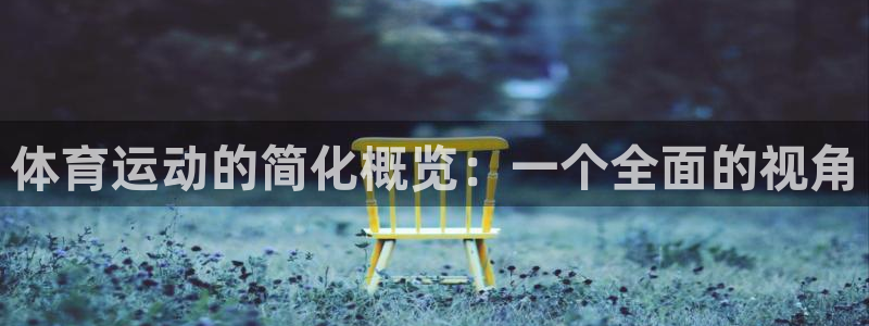 JJB竞技宝官网下载招商电话是多少：体育运动的简化概览：一个