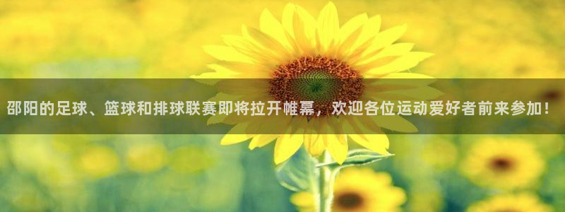  竞技宝官方登录网址：邵阳的足球、篮球和排球联赛即将拉开帷幕，