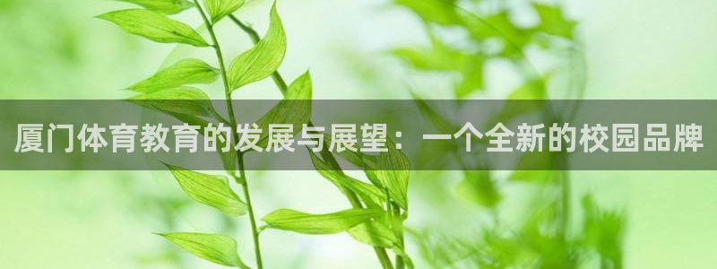 竞技宝好用吗：厦门体育教育的发展与展